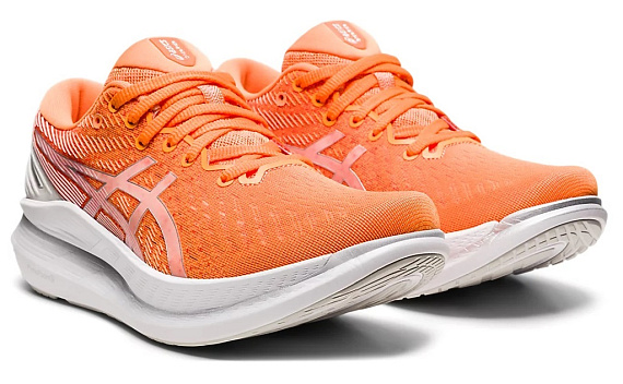Кроссовки женские ASICS Glideride 2 Sun Peach/White - Фото 3 большая