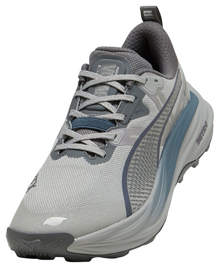 Кроссовки женские Puma Voyage Nitro 4 Gtx Gray Echo/Evening Blue - Фото 5 большая
