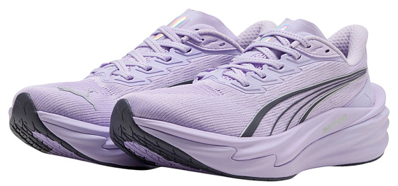 Кроссовки женские Puma Deviate Nitro 4 Light Lavender/Inky Depths - Фото 7 большая