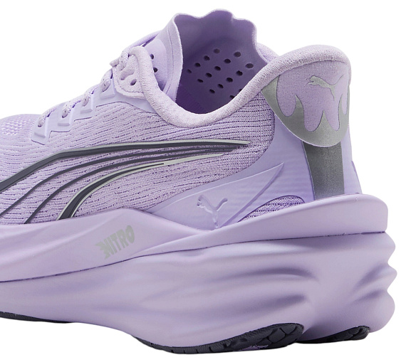 Кроссовки женские Puma Deviate Nitro 4 Light Lavender/Inky Depths - Фото 6 большая