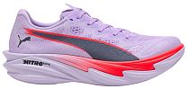 Кроссовки женские Puma Deviate Nitro Elite 4 Lavender/Ultra Red/Inky Depths
