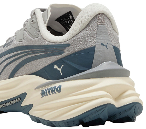 Кроссовки женские Puma Fast/Trac Nitro 4 Gtx Gray Echo/Evening Blue - Фото 6 большая