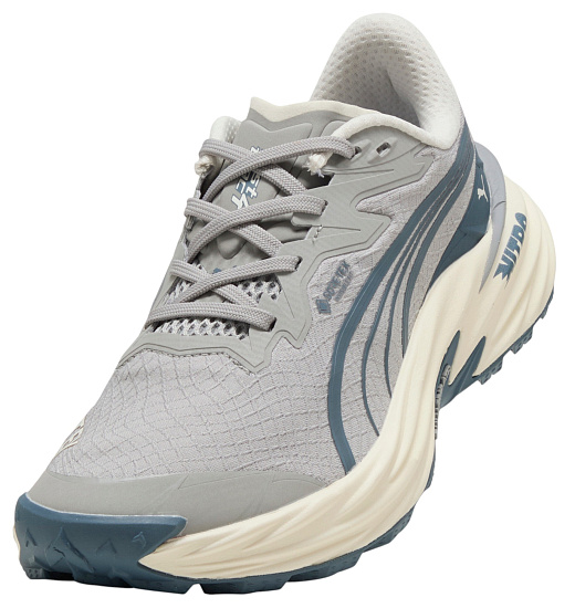 Кроссовки женские Puma Fast/Trac Nitro 4 Gtx Gray Echo/Evening Blue - Фото 5 большая