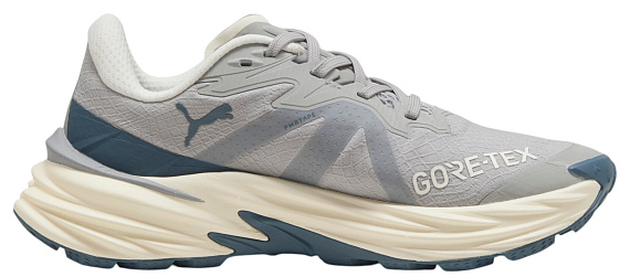 Кроссовки женские Puma Fast/Trac Nitro 4 Gtx Gray Echo/Evening Blue - Фото 4 большая