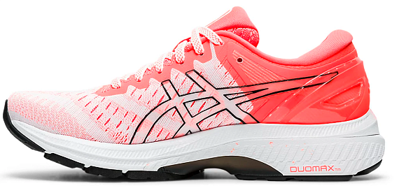 Кроссовки женские ASICS Gel-Kayano 27 Tokyo White/Sunrise Red - Фото 5 большая