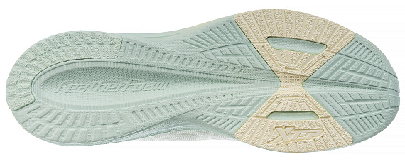 Кроссовки женские Xtep Run Comfortably Canvas White/Bubbly Green - Фото 5 большая