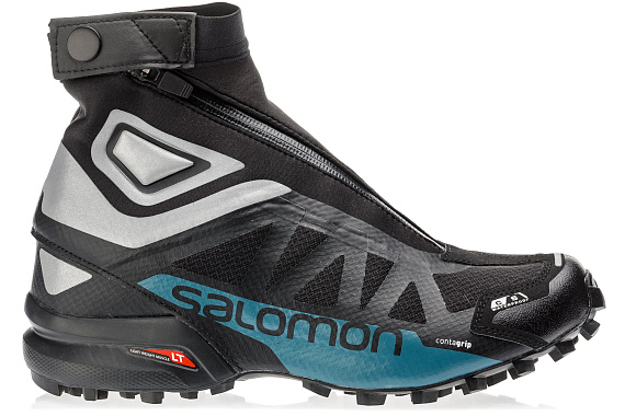 Кроссовки женские Salomon Snowcross 2 CS WP Black/R.Silver/Mallard Blue -  купить в магазине Спорт-Марафон с доставкой по России
