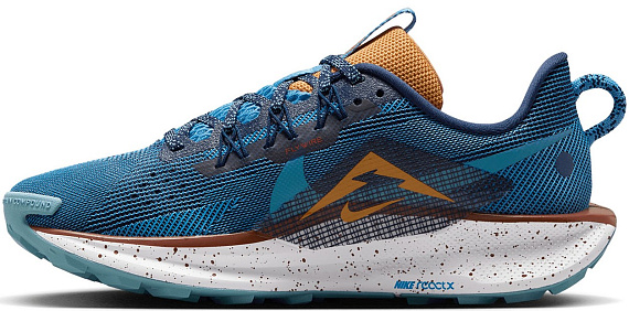 Кроссовки женские Nike Reactx Pegasus Trail 5 Blue Void/Monarch/Blue Beyond/Photo Blue - Фото 4 большая