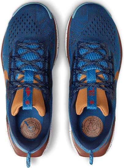 Кроссовки женские Nike Reactx Pegasus Trail 5 Blue Void/Monarch/Blue Beyond/Photo Blue - Фото 5 большая