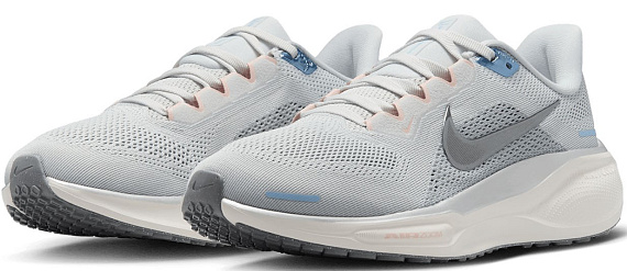 Кроссовки женские Nike Air Zoom Pegasus 41 Photon Dust/Mtlc Pewter/Sail/Echo Pink - Фото 2 большая