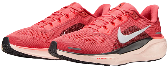 Кроссовки женские Nike Air Zoom Pegasus 41 Magic Ember/White/Black/Washed Coral - Фото 3 большая