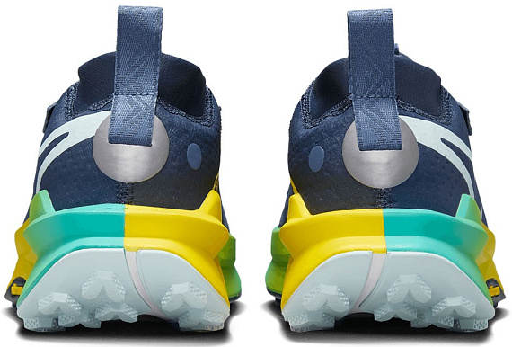 Кроссовки женские Nike Zoomx Zegama Trail 2 Thunder Blue/Glacier Blue/Diffused Blue - Фото 3 большая