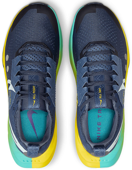 Кроссовки женские Nike Zoomx Zegama Trail 2 Thunder Blue/Glacier Blue/Diffused Blue - Фото 5 большая