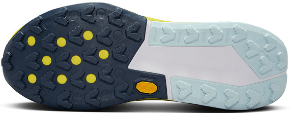 Кроссовки женские Nike Zoomx Zegama Trail 2 Thunder Blue/Glacier Blue/Diffused Blue - Фото 6 большая