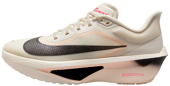 Кроссовки женские Nike Zoom Fly 6 Pale Ivory/Black/Crimson Tint/Sail - Фото 7 большая
