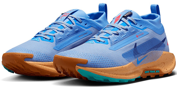 Кроссовки женские Nike Pegasus Trail 5 Gtx Blue Beyond/Blue Void/Copper Moon - Фото 2 большая