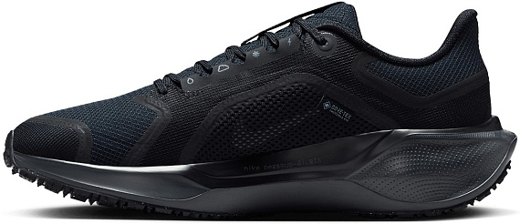 Кроссовки женские Nike Air Zoom Pegasus 41 Gtx Black/Black/Anthracite - Фото 4 большая