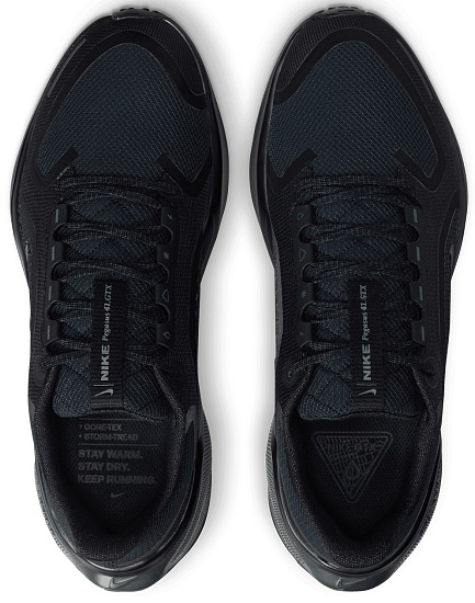 Кроссовки женские Nike Air Zoom Pegasus 41 Gtx Black/Black/Anthracite - Фото 5 большая