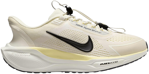 Кроссовки женские Nike Pegasus Easyon Pale Ivory/Black/Soft Yellow/Light Bone - Фото 1 большая