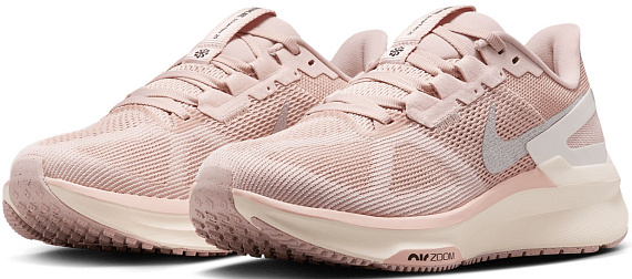 Кроссовки женские Nike Air Zoom Structure 25 Prm Pink Oxford/Anthracite/Pale Ivory - Фото 2 большая