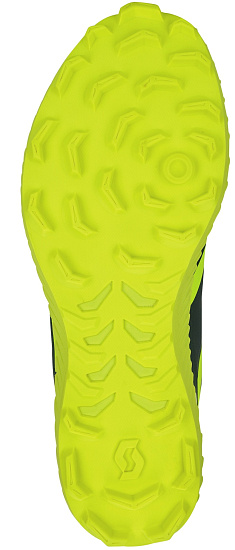 Кроссовки женские Scott Supertrac Rc 2 Black/Yellow - Фото 5 большая