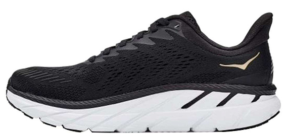 Кроссовки женские Hoka Clifton 7 Black/Bronze - Фото 5 большая