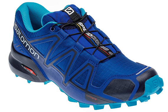 Кроссовки женские Salomon Speedcross 4 Maz Blue/Navy B - Фото 3 большая