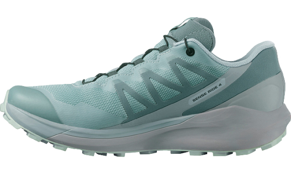 Кроссовки женские Salomon Sense Ride 4 GTX Invisible Fit Slate - Фото 5 большая