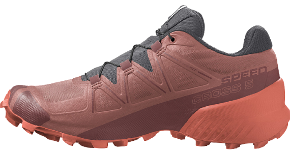 Кроссовки женские Salomon Speedcross 5 Brick Dust/Pers - Фото 5 большая