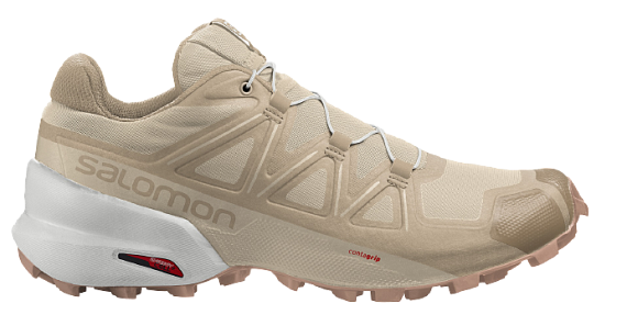 Кроссовки женские Salomon Speedcross 5 Bleached Sand/W - Фото 1 большая