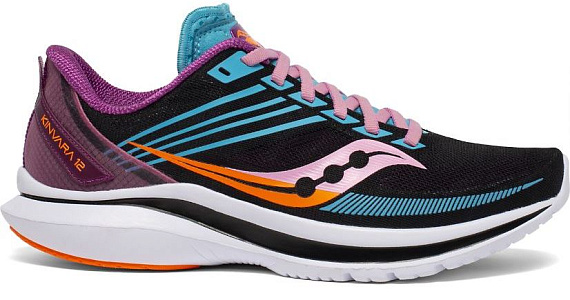 Кроссовки женские Saucony Kinvara 12 Future Black - Фото 1 большая