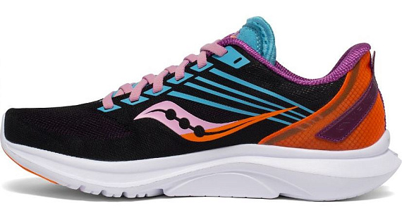 Кроссовки женские Saucony Kinvara 12 Future Black - Фото 3 большая
