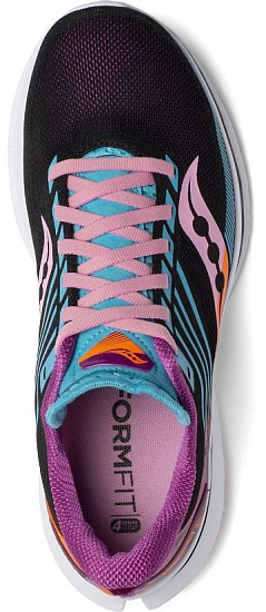 Кроссовки женские Saucony Kinvara 12 Future Black - Фото 4 большая