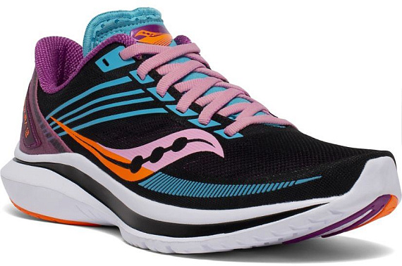 Кроссовки женские Saucony Kinvara 12 Future Black - Фото 5 большая