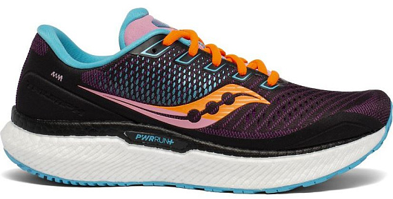 Кроссовки женские Saucony Triumph 18 Future Black - Фото 1 большая