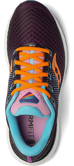 Кроссовки женские Saucony Triumph 18 Future Black - Фото 3 большая
