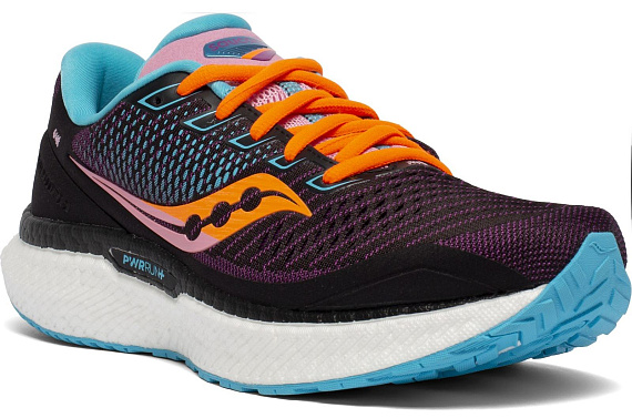 Кроссовки женские Saucony Triumph 18 Future Black - Фото 4 большая