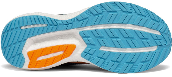 Кроссовки женские Saucony Triumph 18 Future Black - Фото 5 большая