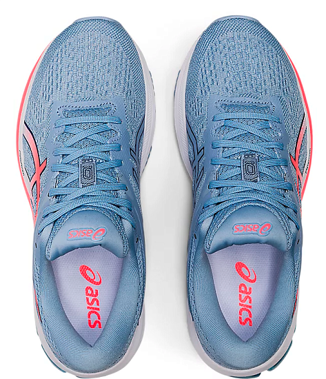Кроссовки женские ASICS GT-1000 10 Soft sky/Blazing coral - Фото 6 большая