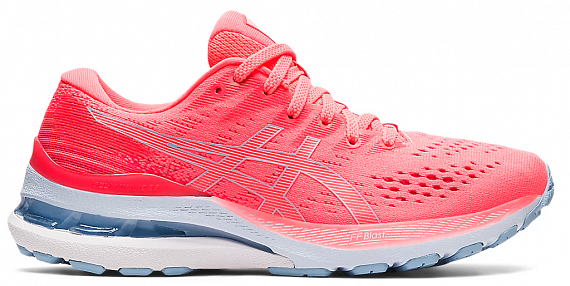 Кроссовки женские ASICS Gel-Kayano 28 Blazing Coral/Mist - Фото 1 большая