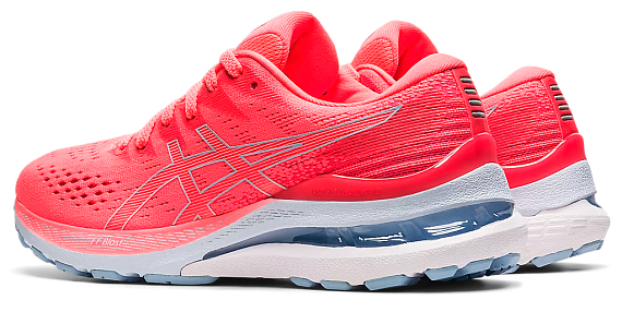 Кроссовки женские ASICS Gel-Kayano 28 Blazing Coral/Mist - Фото 3 большая