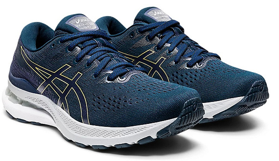 Кроссовки женские ASICS Gel-Kayano 28 French Blue/Thunder Blue - Фото 2 большая