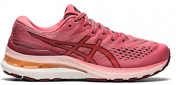 Кроссовки женские ASICS Gel-Kayano 28 Smokey Rose/Deep Mars - Фото 1 большая