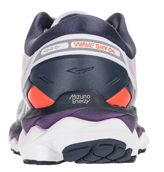 Кроссовки женские Mizuno Wave Sky 4 Св.Сер/Зол/Чернильн - Фото 4 большая