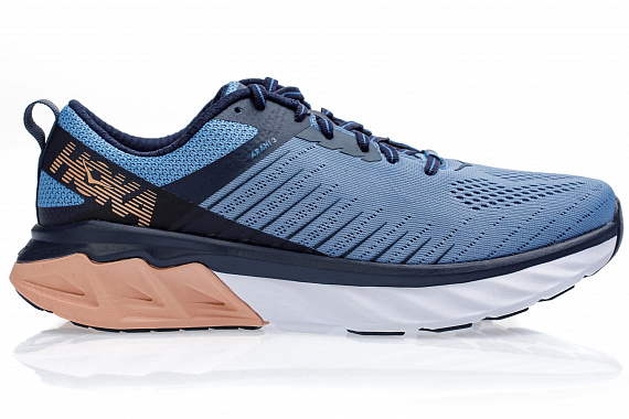 Кроссовки женские Hoka Arahi 3 Allure/Mood Indigo - Фото 1 большая