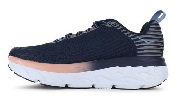 Кроссовки женские Hoka Bondi 6 Mood Indigo/Dusty Pink - Фото 5 большая