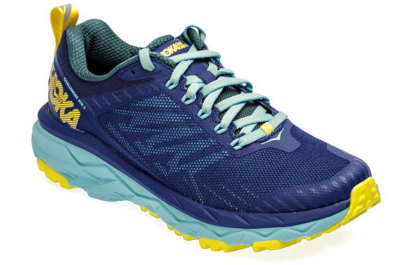 Кроссовки женские Hoka Challenger ATR 5 Medieval Blue/Mallard Green - Фото 3 большая