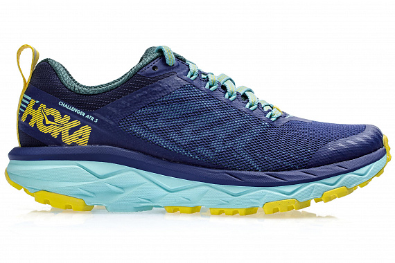Кроссовки женские Hoka Challenger ATR 5 Medieval Blue/Mallard Green - Фото 1 большая