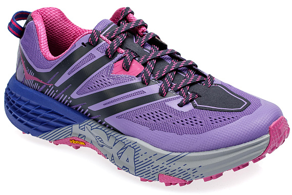 Кроссовки женские Hoka Speedgoat 3 Paisley Purple/Ebony - Фото 3 большая