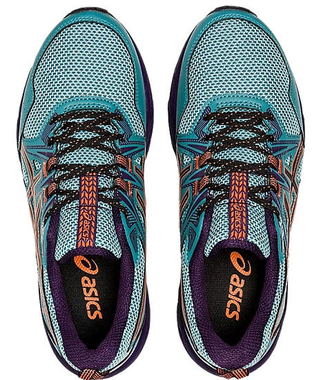 Кроссовки женские ASICS Gel-Venture 8 Misty Pine/Nova Orange - Фото 6 большая